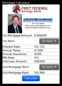 Bob Eberhart's Mortgage Calculator
