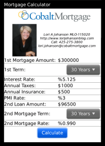 Lori A Johanson's Mortgage Calculator