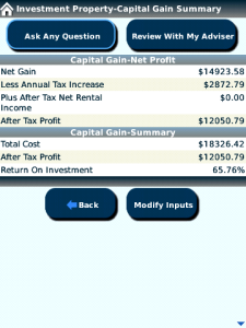 Investment Property Calculator - Australia - Sydney Financial Planning - Financial Planners and Advisers