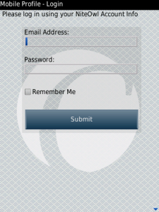 Commonwealth Mobile Profile for blackberry app Screenshot