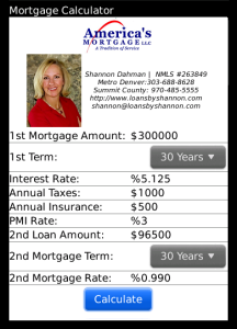 Shannon Dahman's Mortgage Calculator