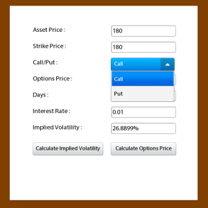 The Options Lab for BlackBerry PlayBook