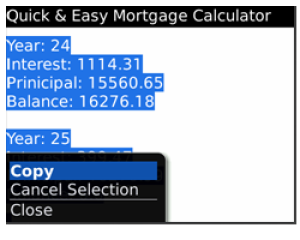 Quick and Easy Mortgage Calculator