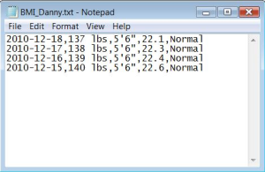 myBMI - Monitor and keep track of you and 4 others Body Mass Index