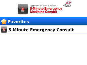 5-Minute Emergency Medicine Consult