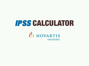 IPSS Calculator
