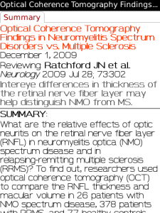 Journal Watch Neurology