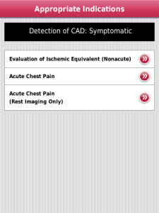 Appropriate Use Criteria AUC for Cardiac Radionuclide Imaging