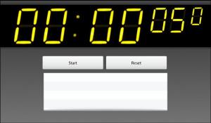 Awesome Timer for blackberry app Screenshot