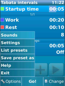 Mobile Interval Training Timer