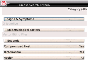 IDdx for blackberry app Screenshot