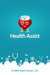 HealthAssist for blackberry app Screenshot