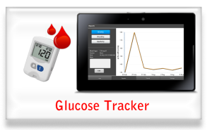 Glucose Diary for BlackBerry PlayBook HD -- Easy way to track your blood sugar
