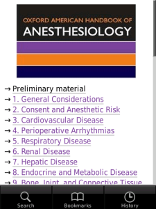 Oxford American Handbook of Anesthesiology