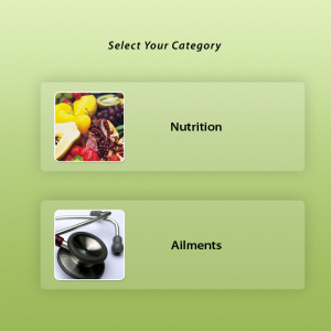 Cure with Diet for blackberry app Screenshot