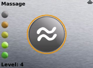 Massage for blackberry app Screenshot
