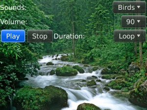 NatureSound Animals for blackberry app Screenshot