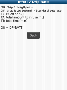 Anesthesiology Calculator