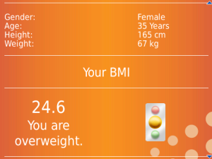 BMI Calculator