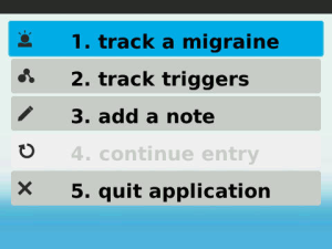 Ubiqi Health Migraine Tracker