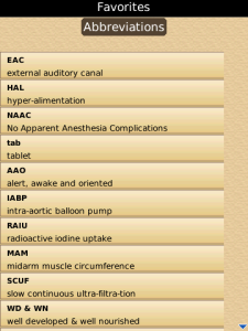 Medical Abbreviations