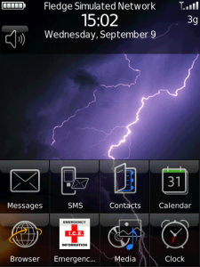 In Case of Emergency ICE for blackberry app Screenshot