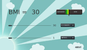 BMI Calculator for BlackBerry PlayBook