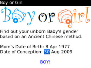 Boy or Girl