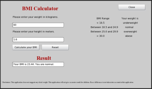 BMI Calculator