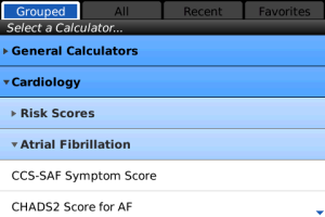 Calculate by QxMD