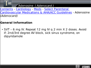 Tarascon Adult Emergency for blackberry app Screenshot