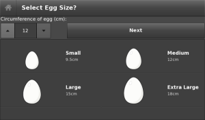 Egg Timer Air for blackberry app Screenshot