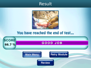 Neonatal Nurse for blackberry app Screenshot