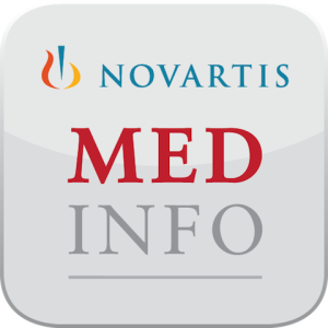 Novartis Oncology Medical Information for blackberry app Screenshot