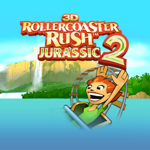 3D Rollercoaster Rush Jurassic 2
