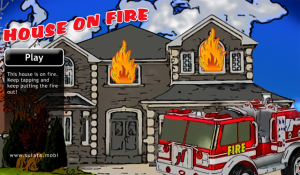 House on Fire Game for BlackBerry Playbook
