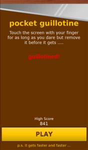 Pocket Guillotine
