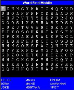 Word Find Mobile