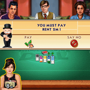 Monopoly Deal IN for blackberry game Screenshot