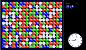 Ball Buster for blackberry game Screenshot