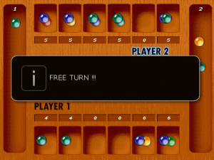 Mancala Multiplayer for blackberry game Screenshot
