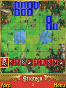 Stratego for blackberry game Screenshot