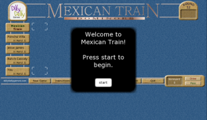 Mexican Train Dominoes for blackberry game Screenshot