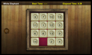 White Elephant Block Puzzle for blackberry game Screenshot