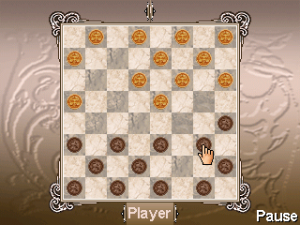 Checkers Online for blackberry game Screenshot