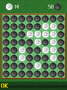 Reversi Online for blackberry game Screenshot