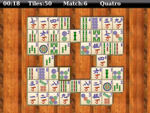 Aces Mahjong for blackberry game Screenshot