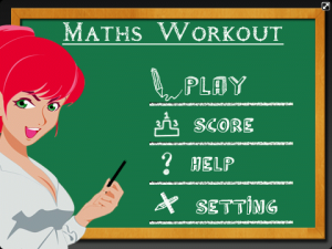 Maths Workout - Brain Training Game for BlackBerry