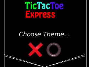 TicTacToe Express for blackberry game Screenshot