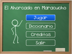 El Ahorcado en Maracucho for blackberry game Screenshot